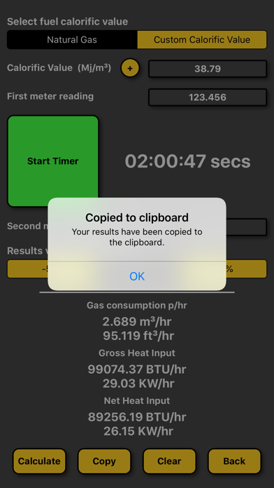 How to cancel & delete Gas Rate Heat Input Calculator from iphone & ipad 3