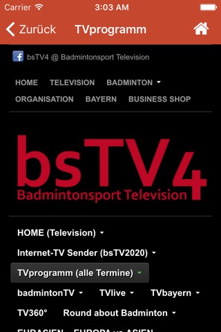 BADMINTONSPORT TELEVISION screenshot 4