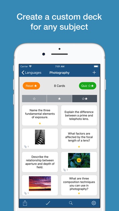 Studium - Flashcards & Quizzes 앱스토어 스크린샷