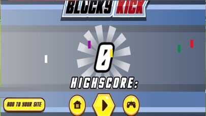 Blocky Kick-Funny soccer screenshot 3
