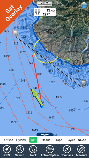 Marine : Calabria GPS map Nautical fishing charts(圖1)-速報App