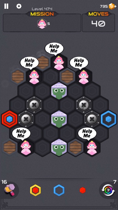 Zombie Blast : Puzzle Hexa screenshot 4