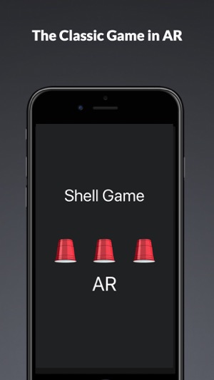 Shell Game AR - Find the ball