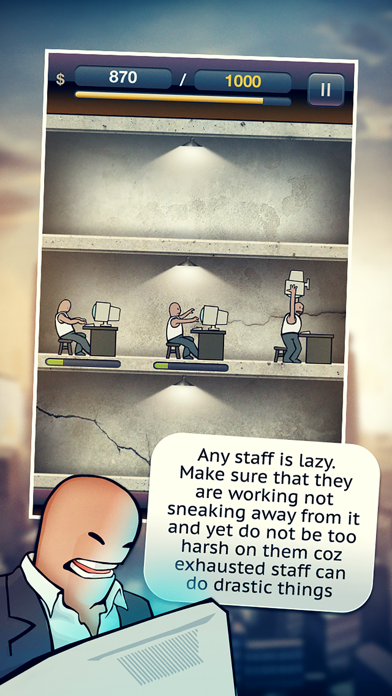 The Startup: Be The Boss And Make Them Work! screenshot 3