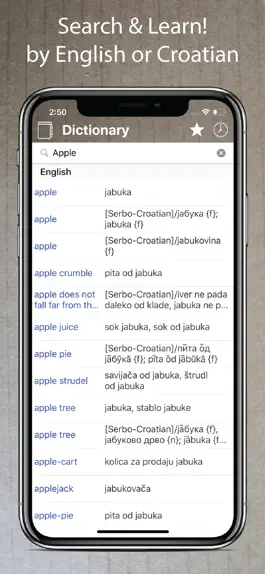 Game screenshot Croatian English Dictionary + mod apk