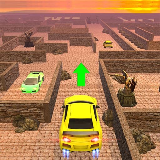 Maze Escape Car Adventure Icon