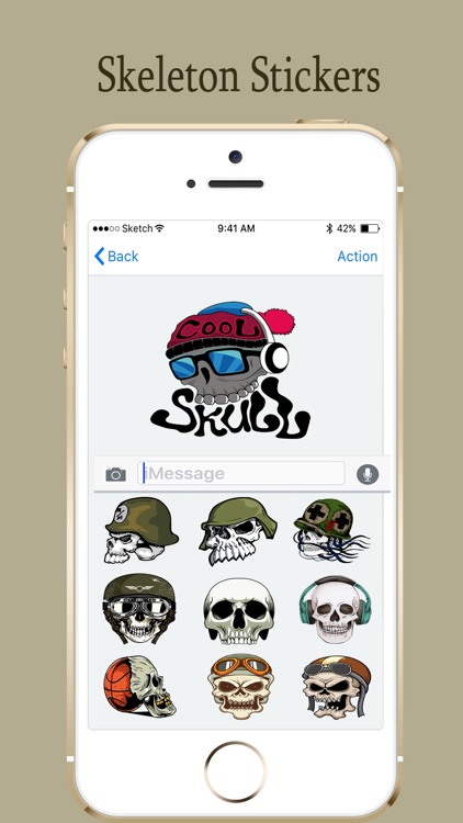 Skelton Army Stickers Pack
