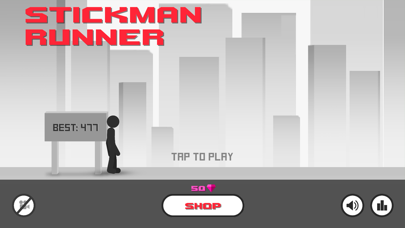 Stickman Parkour Runner screenshot 4