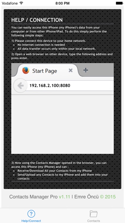 Contacts Manager Pro for iOS