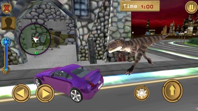 Dinosaur Car Parking Simulator screenshot 2