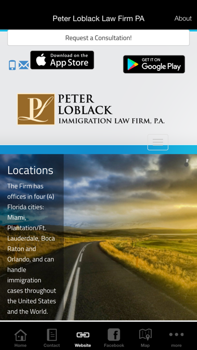 Peter Loblack Law Firm PA screenshot 2