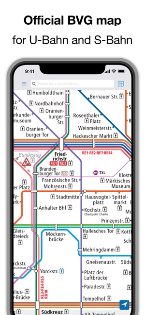 ‎Berlin Subway: BVG U-Bahn map on the App Store