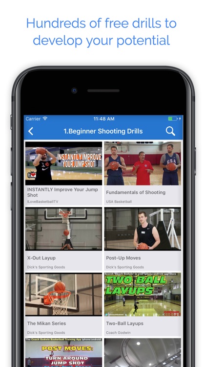 Hustle Sports Training Drills screenshot-3