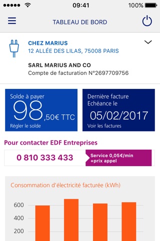 EDF Entreprises Mobile screenshot 2