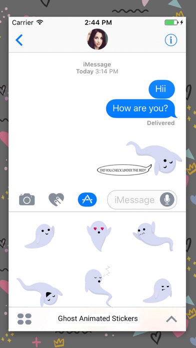 Ghost: Animated Stickers screenshot 2
