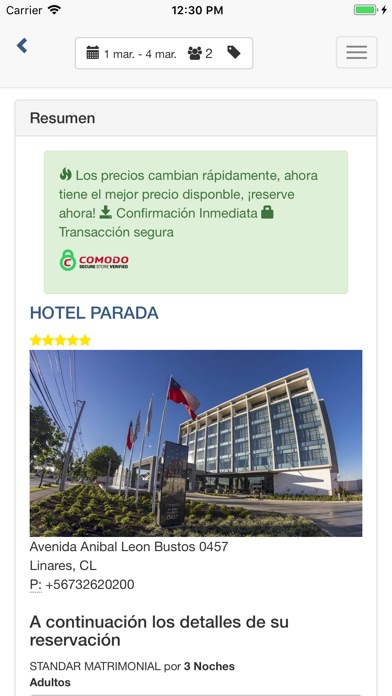 Hotel Parada Linares screenshot 3