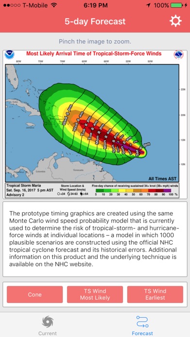 Hurricane Maria Storm Tracker screenshot 3