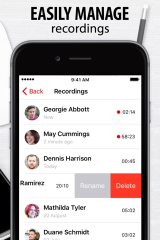 RecMyCalls - Call Recorder App screenshot 3