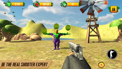 Watermelon Shooting Fruit Game screenshot 2