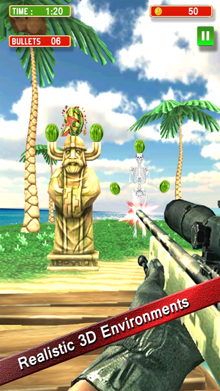 Watermelon Shooting Sim 2018
