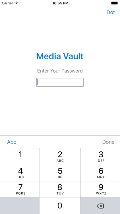 Media Vault Lock Photo & Video