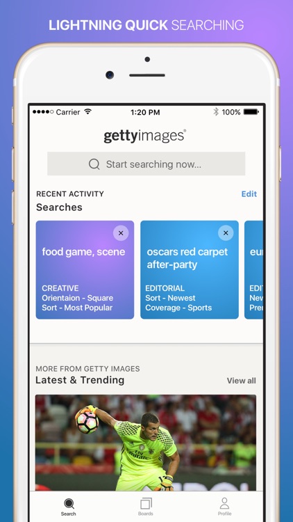 Getty Images screenshot-0