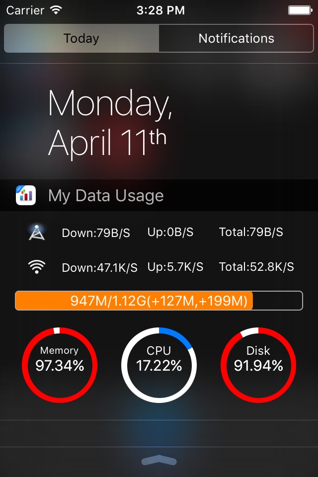 My Data Usage Widget Pro screenshot 2