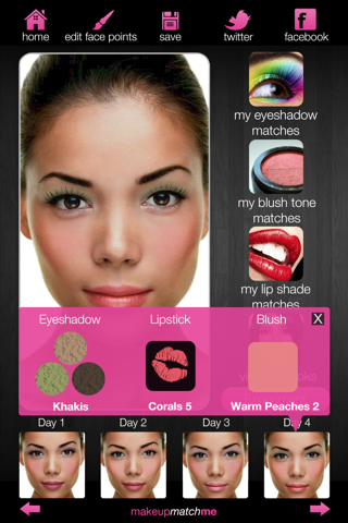 MAKEUP MATCH ME screenshot 4