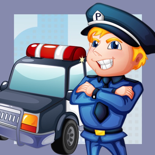 Adenture Police Runner Game-s For Small Kid-s and Learn-ing Toddler-s For School Icon