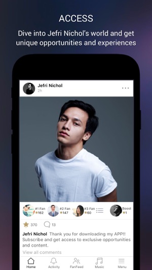 Jefri Nichol Official App(圖2)-速報App