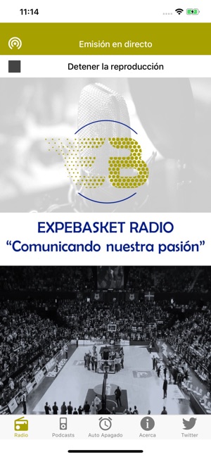 EXPEBASKET RADIO ON LINE