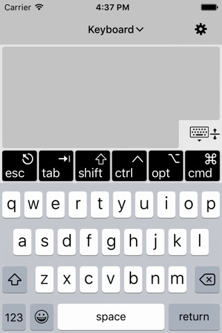 TouchPad screenshot 2