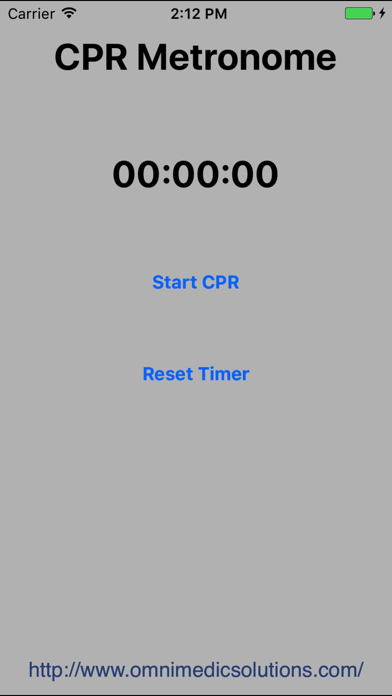 CPR Metronome Screenshot 1