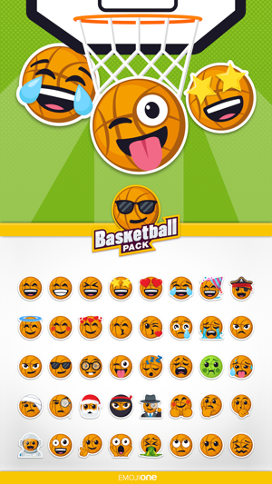 Basketball Pack by EmojiOne