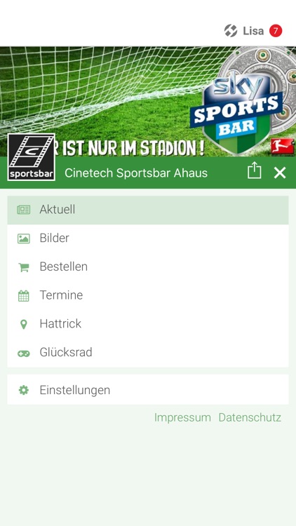 Cinetech Sportsbar Ahaus