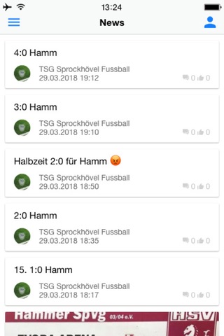 TSG Sprockhövel Fussball screenshot 4