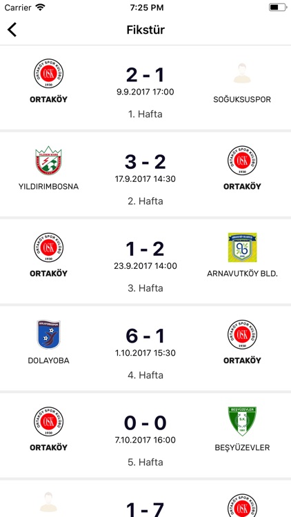 Ortaköyspor screenshot-3