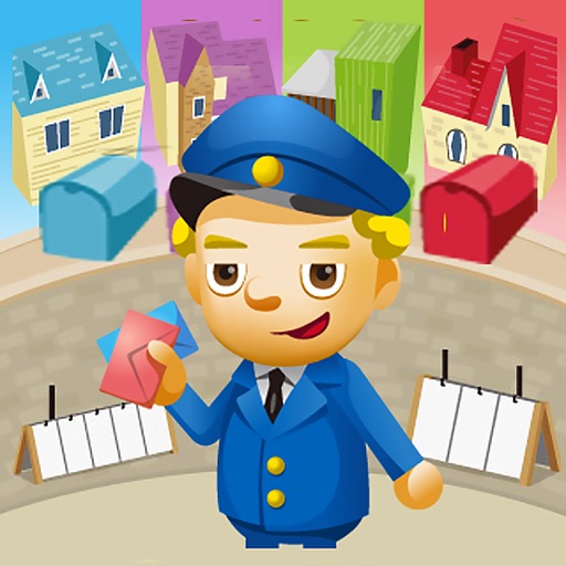 Hello Mr Mailman - fun color matching game iOS App