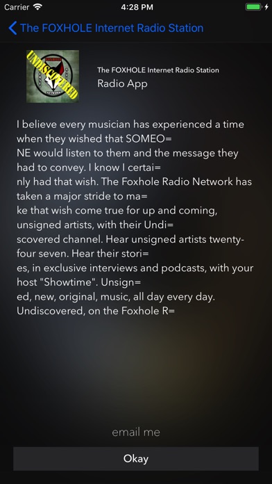 FOXHOLE Radio UNDISCOVERED screenshot 2