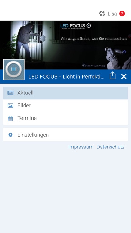 LED FOCUS-Licht in Perfektion