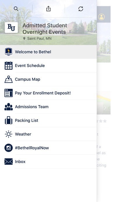 Bethel University Admissions screenshot 3