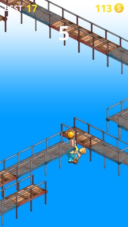 Finger Rush Worker-Scaffolding screenshot-4