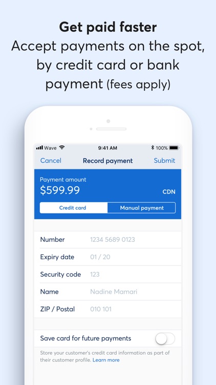 Invoice by Wave screenshot-3