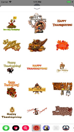 Thanksgiving Day GIF Stickers(圖2)-速報App