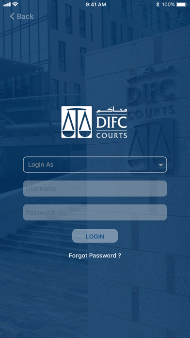 How to cancel & delete DIFCCourts from iphone & ipad 1