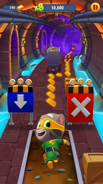 Talking Tom Gold Run: Endless Running Adventure