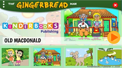 How to cancel & delete Kinderbooks- Gingerbread Songs from iphone & ipad 1