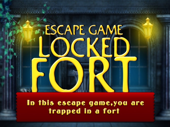 Locked Fort Escape Game - start a brain challenge