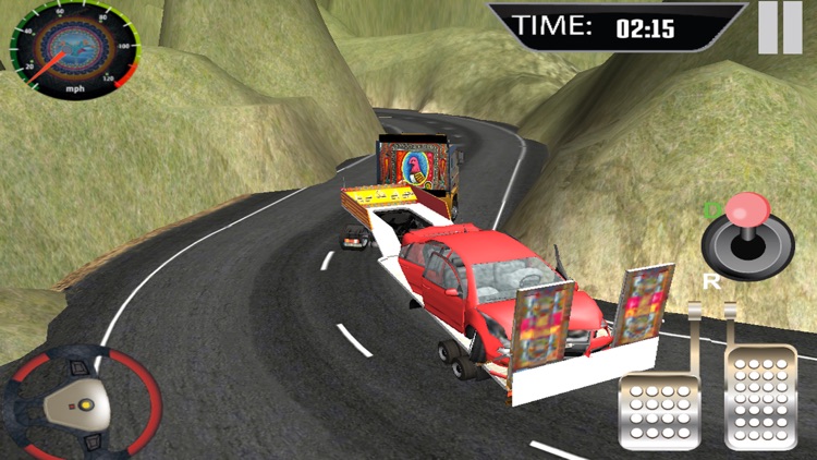 Cargo Truck Driver - Wood Transport screenshot-4