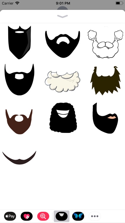 Fun-Beard-Stickers!